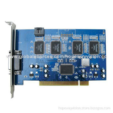 8CH real-time H.264 CCTV DVR card,